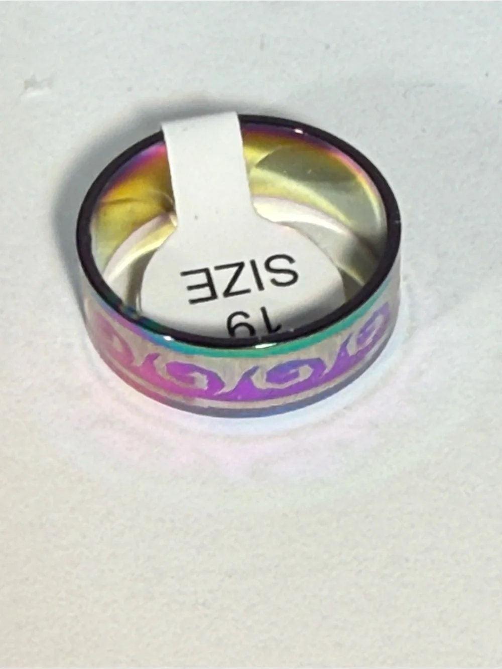 Men’s Multicolor Stainless Steel Ring Set of 11 NWT Yellow, Black, Silver